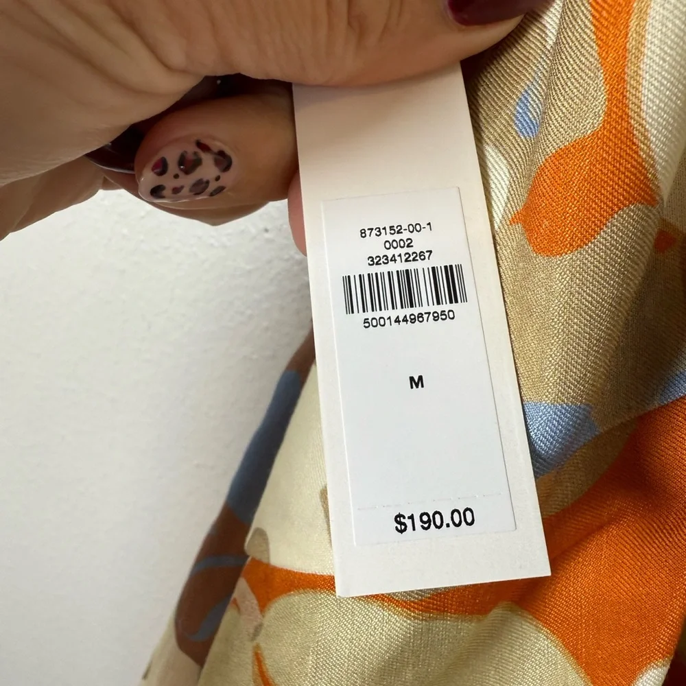 Banana Republic Floral VISCOSE-LINEN MAXI DRESS - Picture 7 of 7